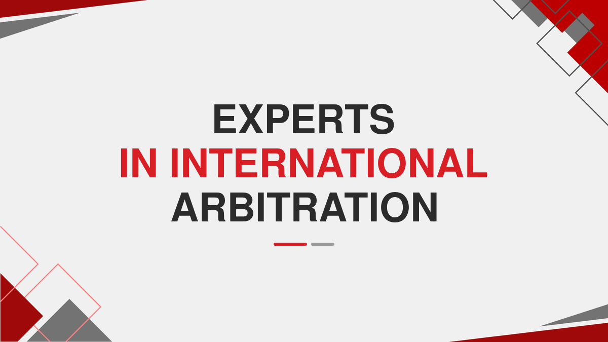 Experts in International Arbitration