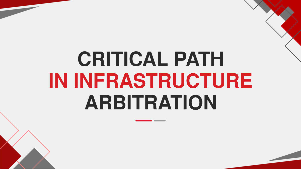 Critical path in Infrastructure Arbitration